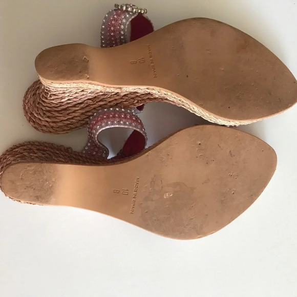 Costa Blanca pink wedge size 10 - Picture 6 of 13